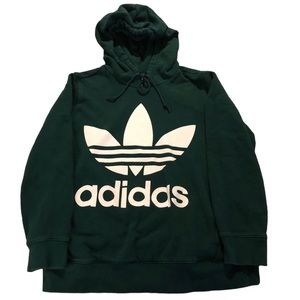 Adidas Forest Green Trefoil Hoodie S/M
